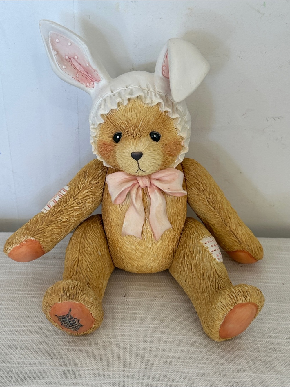 🥕 NEW! Cherished Teddies Here Comes Peter Cottontail Music Bear